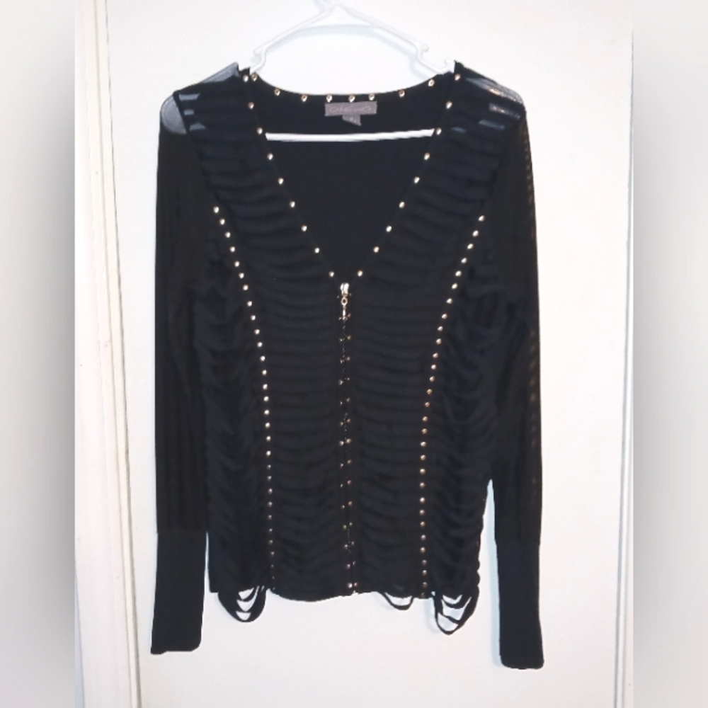 Metric New York Black Sweater